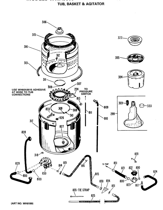 Diagram for WWA9850MAL