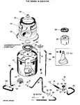 Diagram for 2 - Tub, Basket & Agitator