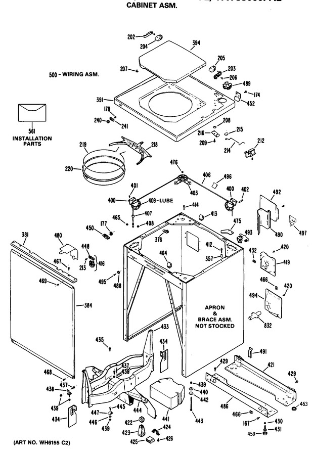 Diagram for WWC8000PAL