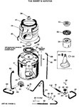 Diagram for 2 - Tub, Basket & Agitator