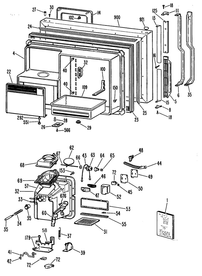 Diagram for TBHB25RRDLBK