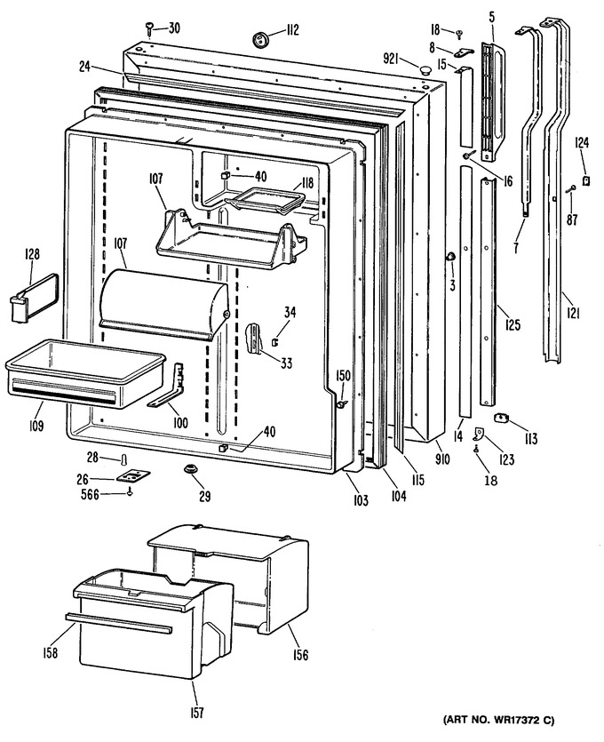 Diagram for TBHB25RRDRBK