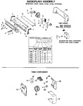 Diagram for 1 - Backsplash Assembly