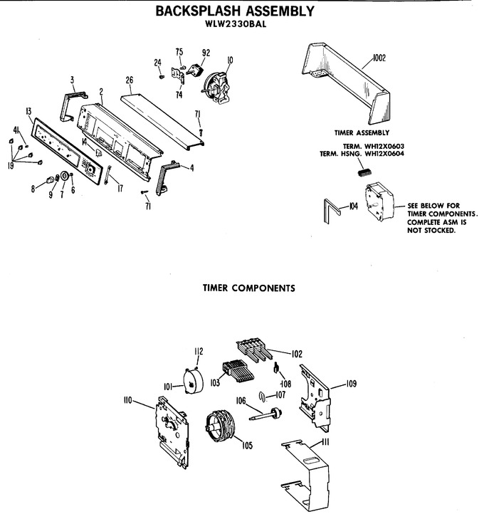 Diagram for WLW2330BAL