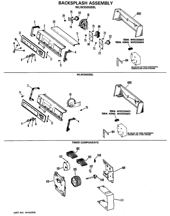 Diagram for WLW1500BBL