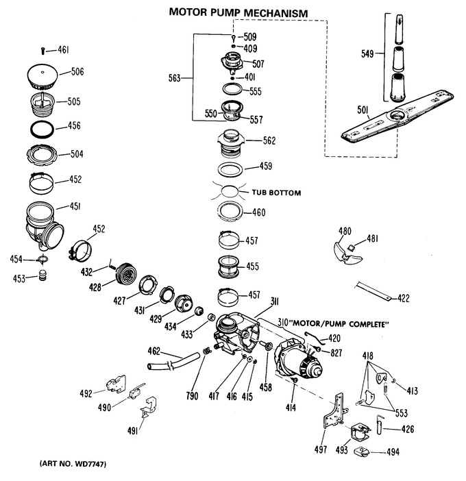 Diagram for HDA950G-01