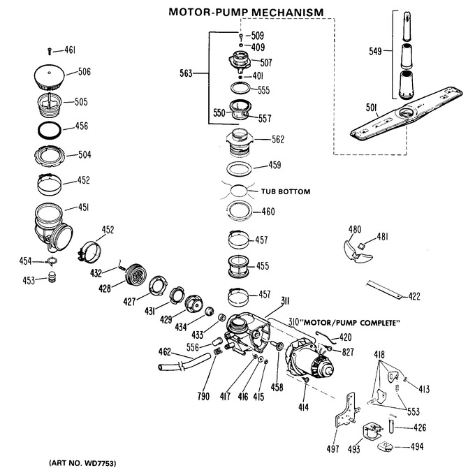 Diagram for HDA850G-01