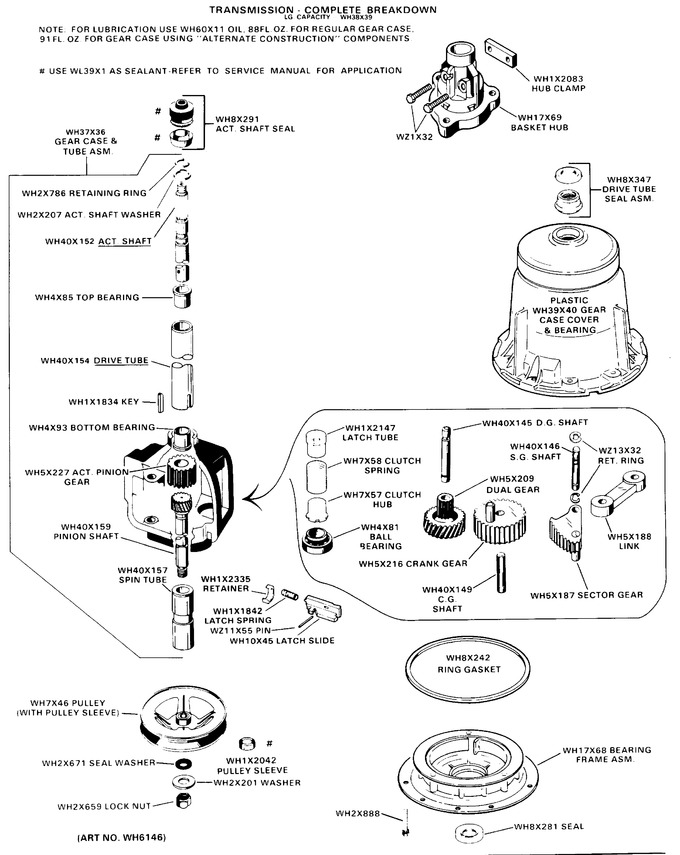 Diagram for WLW3300BBL