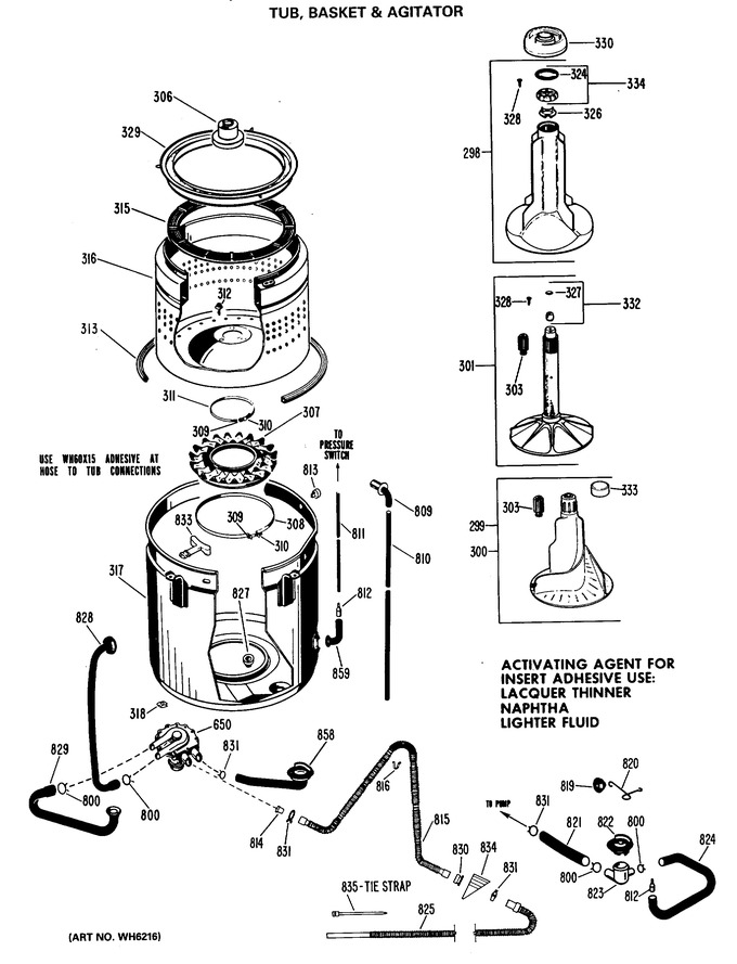 Diagram for WLW3600BNL