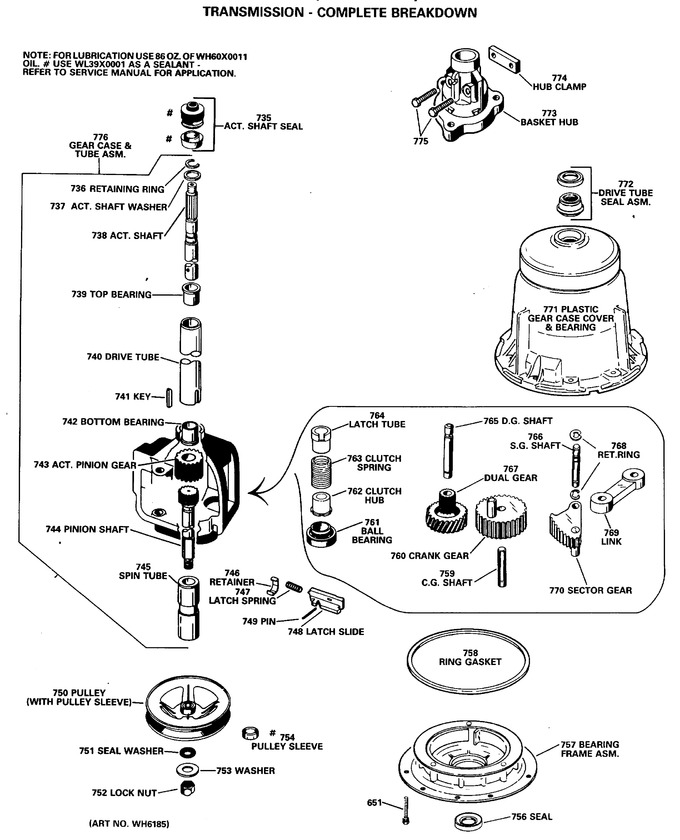 Diagram for WLW3750BNL