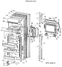 Diagram for 2 - Fresh Food Door