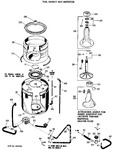 Diagram for 3 - Tub, Basket And Agitator