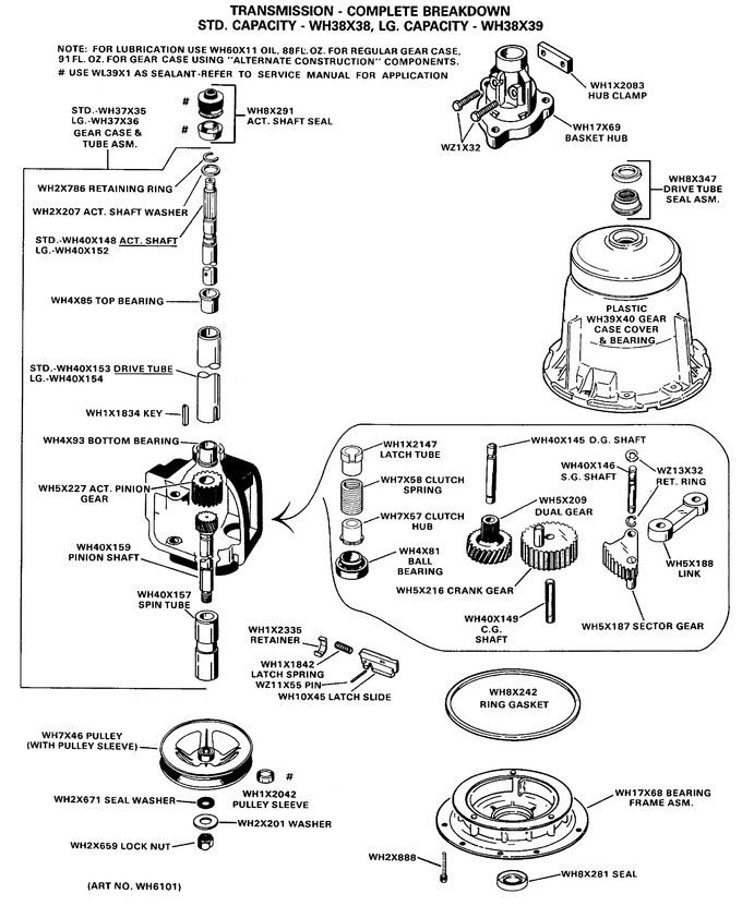 Diagram for WRW1505KAL