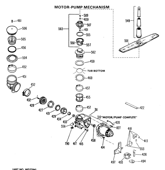 Diagram for PDB462K-01