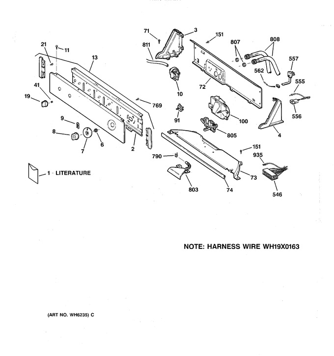 Diagram for WBXR1060T4WW