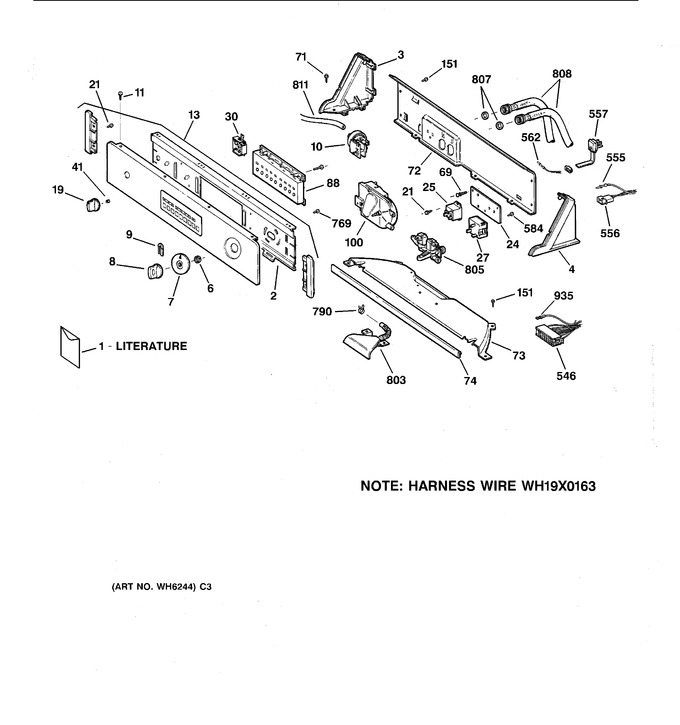 Diagram for WPSQ4160T6WW