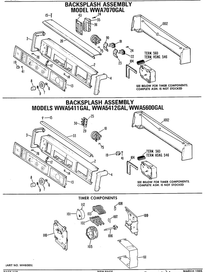 Diagram for WWA7050GAL