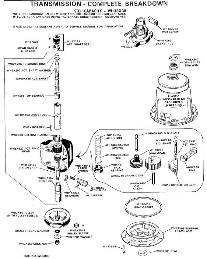 Diagram for WWA7050GAL