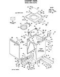 Diagram for 1 - Cabinet Asm.