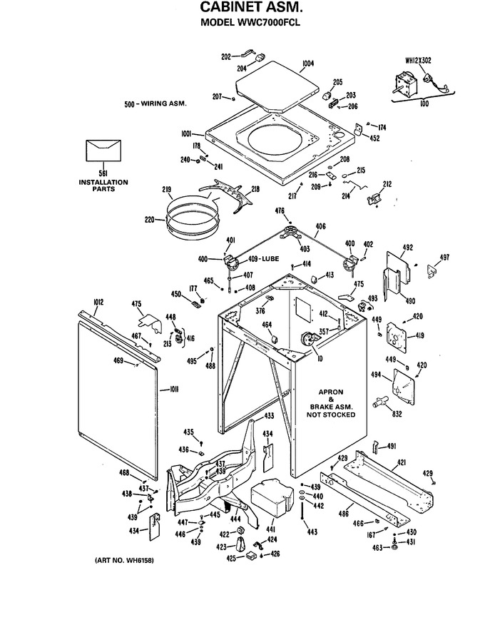 Diagram for WWC7000FCL