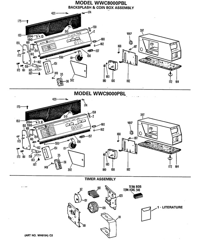 Diagram for WWC8000PBL