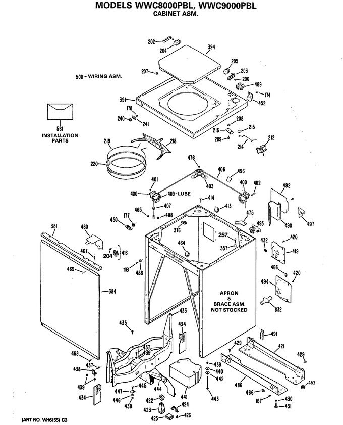 Diagram for WWC8000PBL