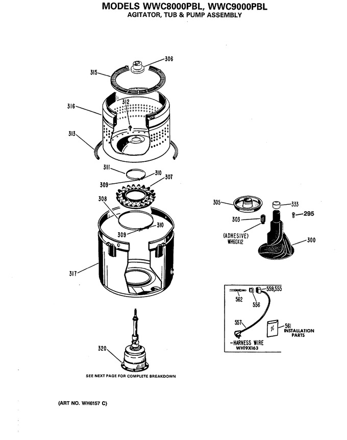 Diagram for WWC8000PBL