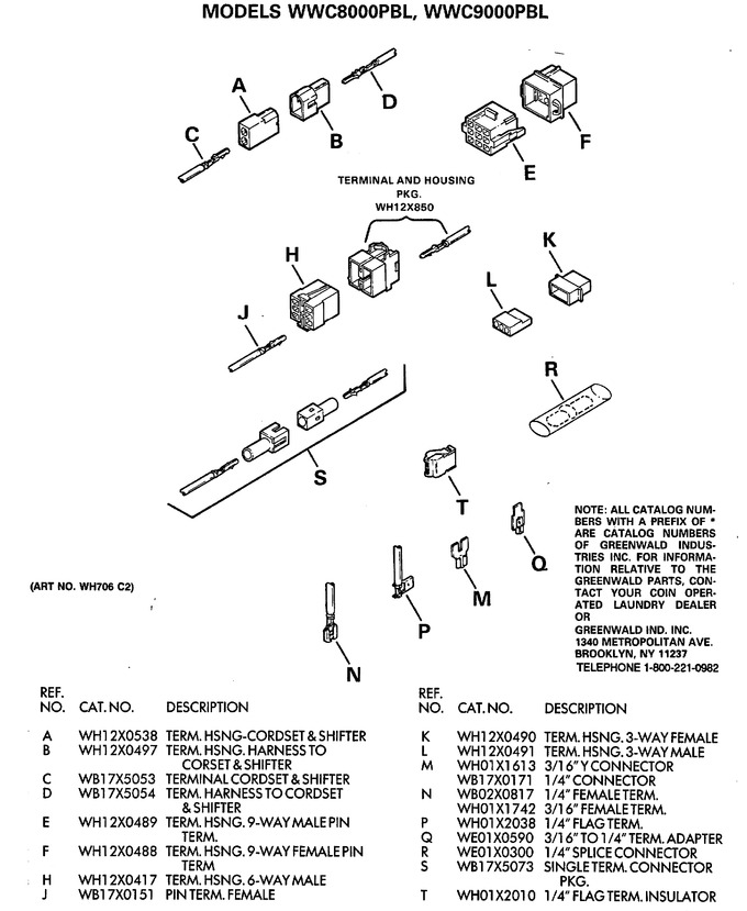 Diagram for WWC8000PBL