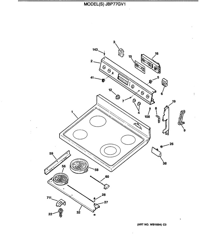 Diagram for JBP77GV1