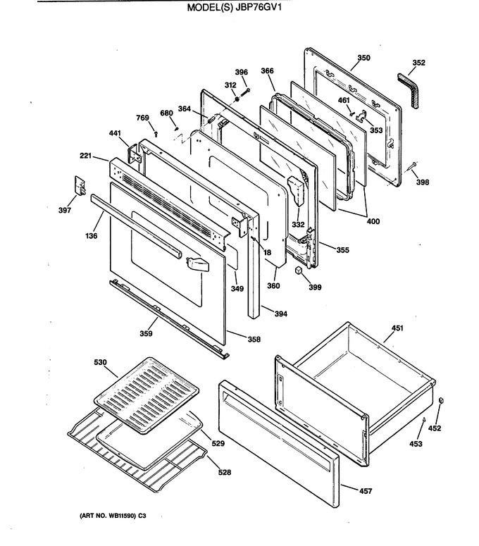 Diagram for JBP76GV1