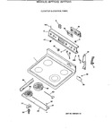 Diagram for 1 - Cooktop & Control Panel