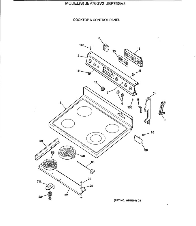 Diagram for JBP76GV3