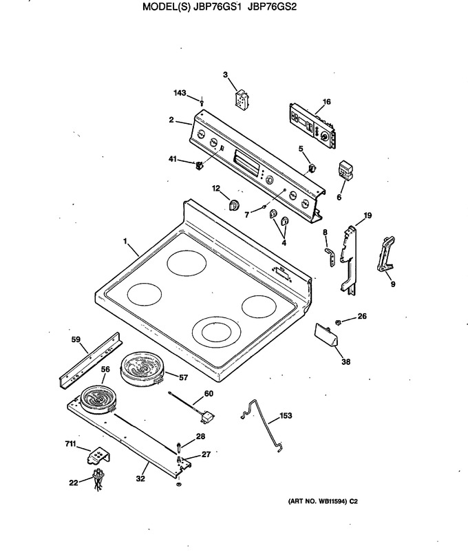Diagram for JBP76GS1