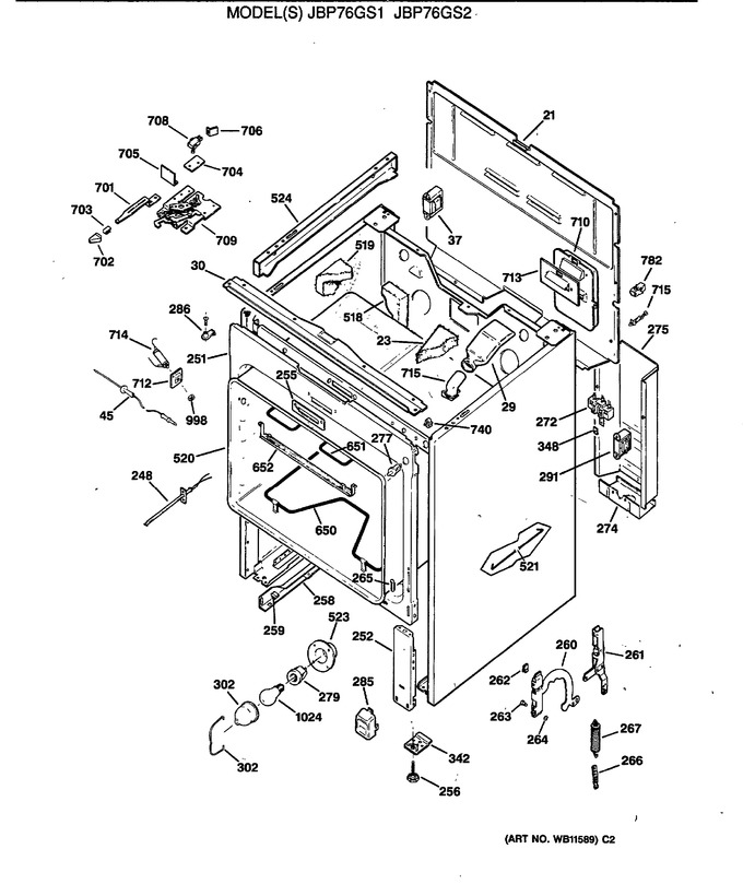 Diagram for JBP76GS1