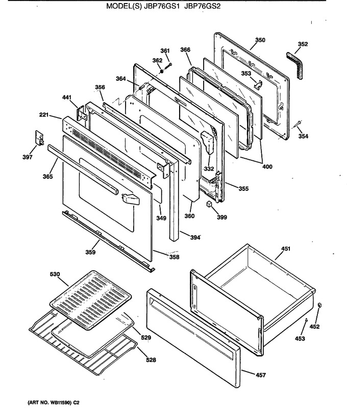 Diagram for JBP76GS1