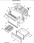 Diagram for 3 - Door & Drawer Parts