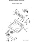 Diagram for 1 - Cooktop & Control Panel