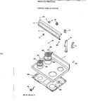 Diagram for 1 - Control Panel & Cooktop