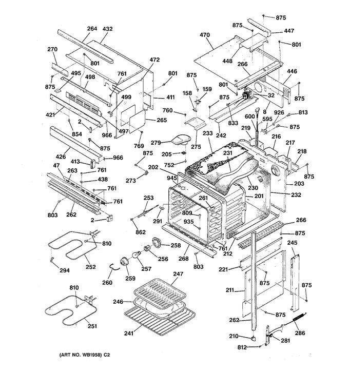 Diagram for JKP69WW1WW