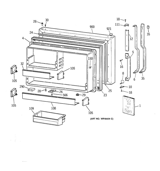 Diagram for TBH19ZAZERWW