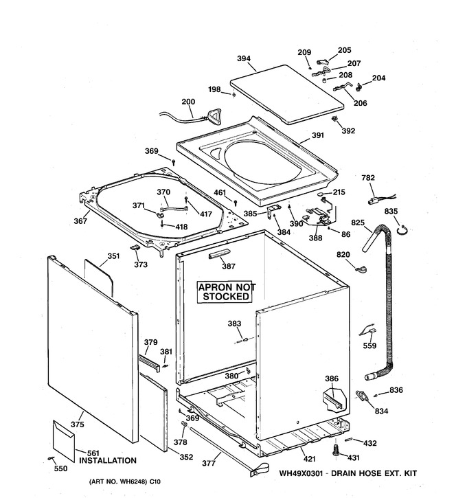 Diagram for WPSQ3120T8WW