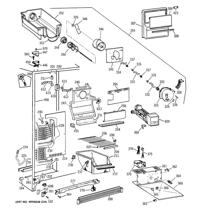 Diagram for MSG20GWXDWH