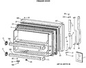 Diagram for 1 - Freezer Door