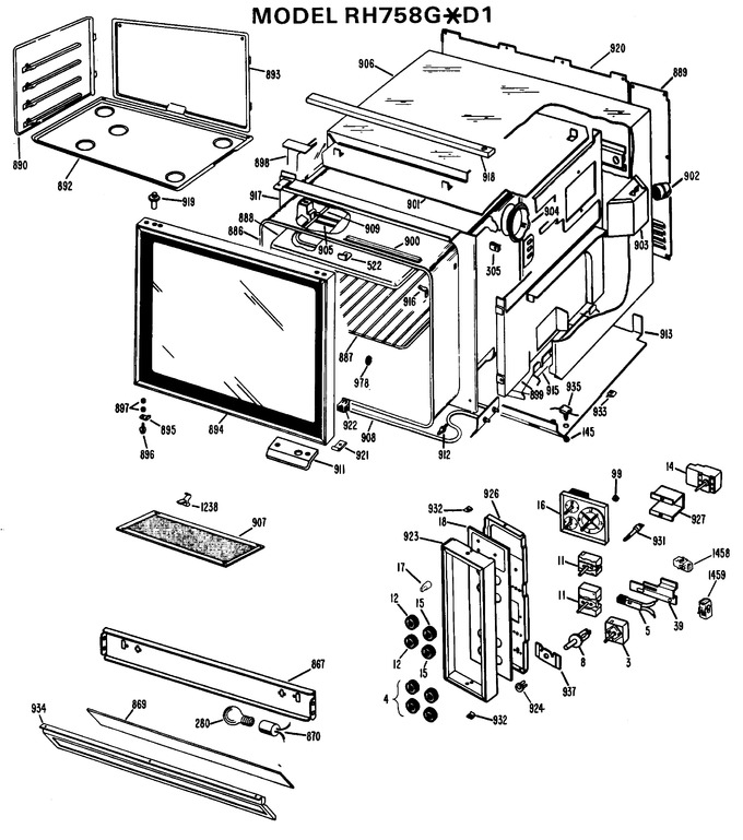 Diagram for RH758G*D1