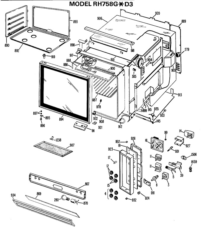 Diagram for RH758G*D3