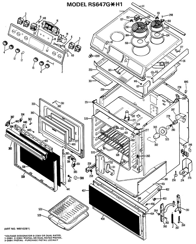 Diagram for RS647G*H1