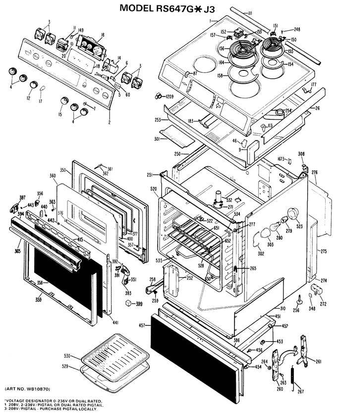 Diagram for RS647G*J3