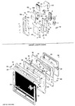 Diagram for 1 - Door Lower Oven