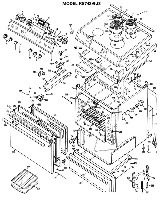Diagram for RS742*J8