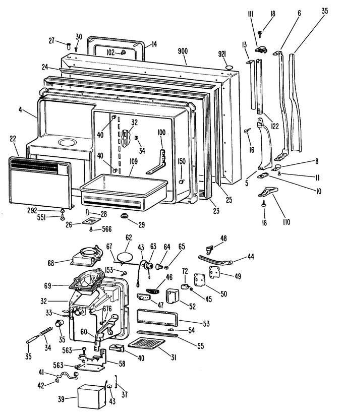 Diagram for CTXH25DLFLAD